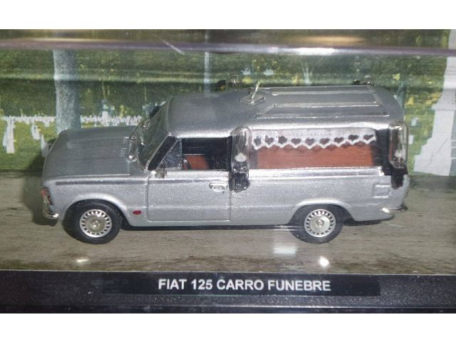Fiat 125 Carro Funebre, hopea - Sulje napsauttamalla kuva