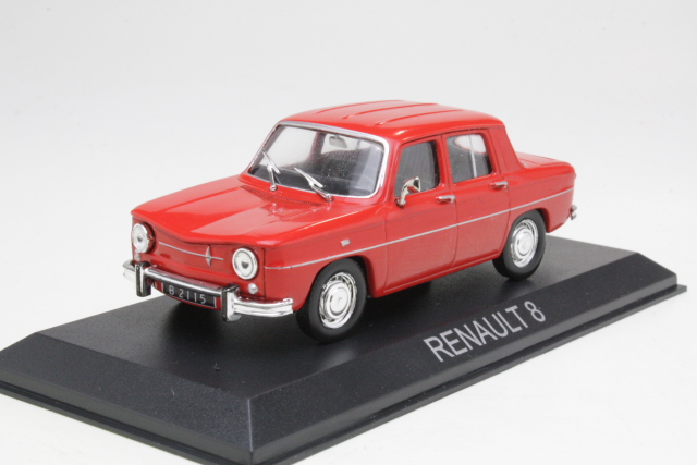 Renault 8, punainen - Sulje napsauttamalla kuva