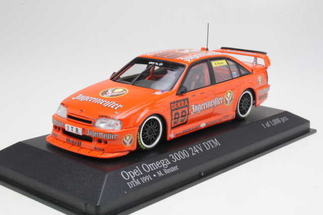 Opel Omega A 3000 24V, DTM 1991 Nurburgring, M.Reuter, no.99 - Click Image to Close