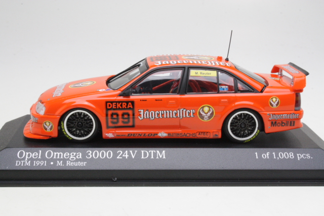 Opel Omega A 3000 24V, DTM 1991 Nurburgring, M.Reuter, no.99 - Sulje napsauttamalla kuva