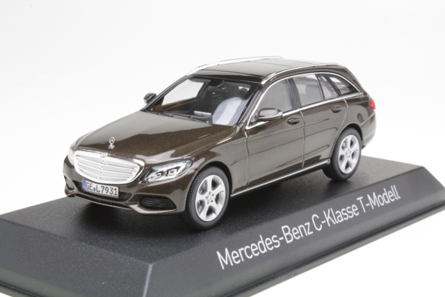 Mercedes C-Class T-Model 2014, ruskea