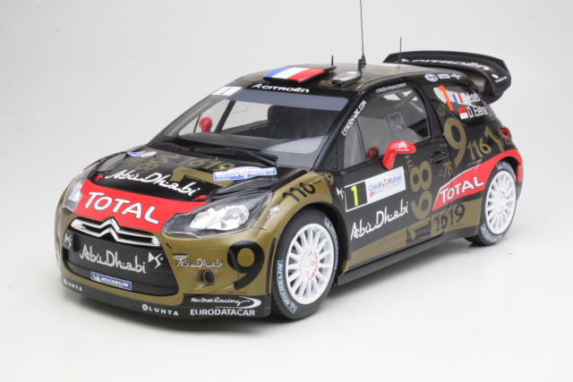 Citroen DS3 WRC, France 2013, S. Loeb, no.1 - Sulje napsauttamalla kuva