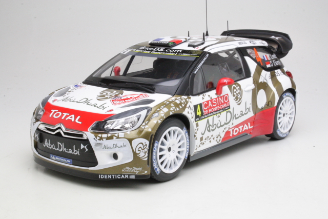 Citroen DS3 WRC, Monte Carlo 2015, S.Loeb, no.4