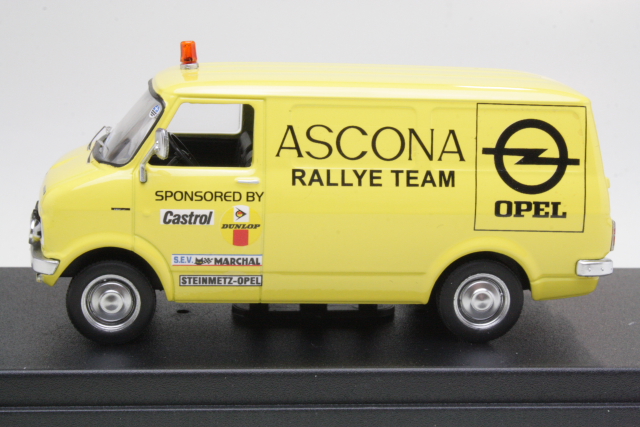 Bedford Blitz "Opel Ascona Rallye Service: Rally Olympia 1972" - Sulje napsauttamalla kuva