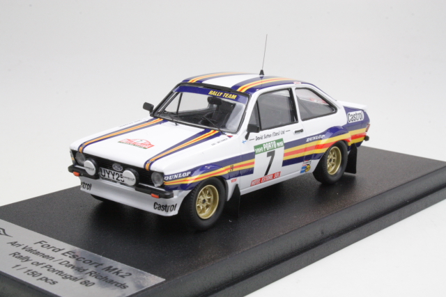 Ford Escort Mk2 RS1800, Portugal 1980, A.Vatanen, no.7
