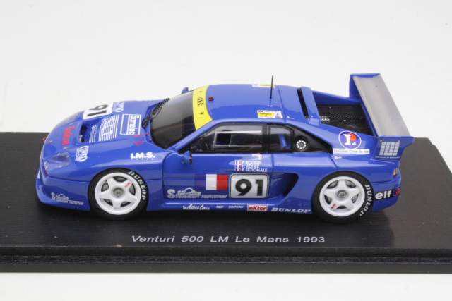 Venturi 500LM, LeMans 1993, P.Roussel/E.Sezionale/H.Rohee, no.91 - Sulje napsauttamalla kuva