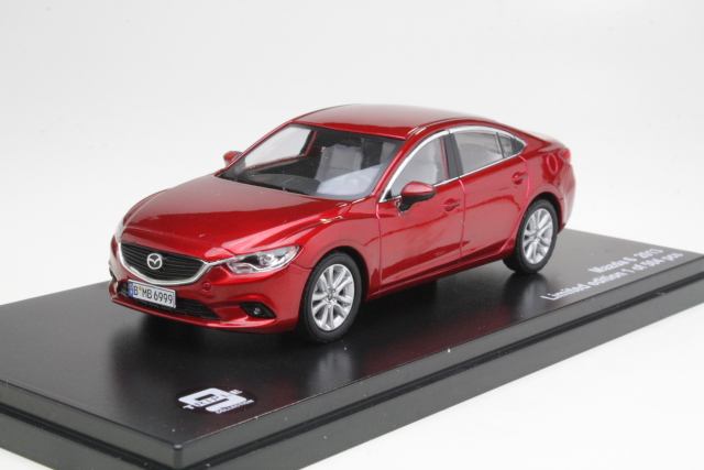 Mazda 6 2013, punainen - Sulje napsauttamalla kuva