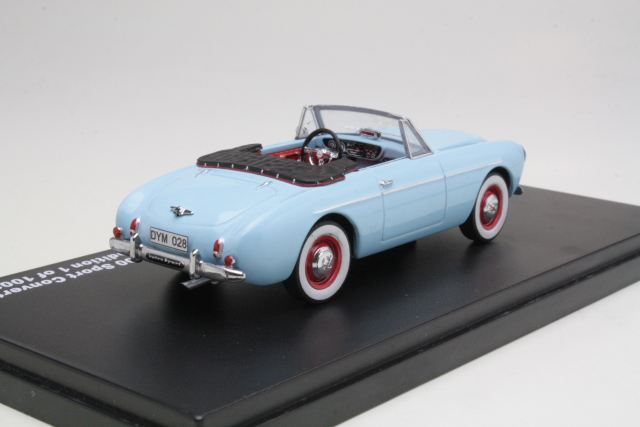 Volvo P1900 Convertible 1955, vaaleansininen