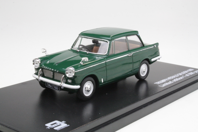Triumph Herald Saloon 1959, tummanvihreä