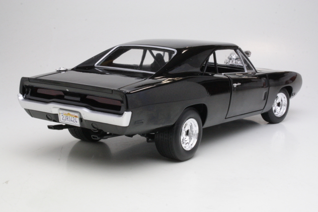 Dodge Charger RT 1970, black "Fast & The Furious" - Sulje napsauttamalla kuva