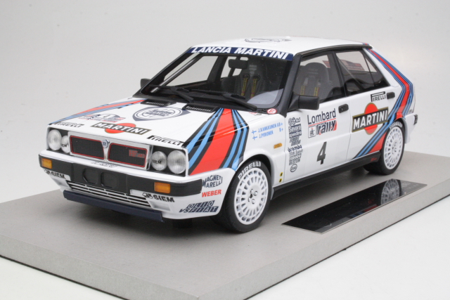 Lancia Delta HF 4WD, 1st. RAC 1987, J.Kankkunen, no.4
