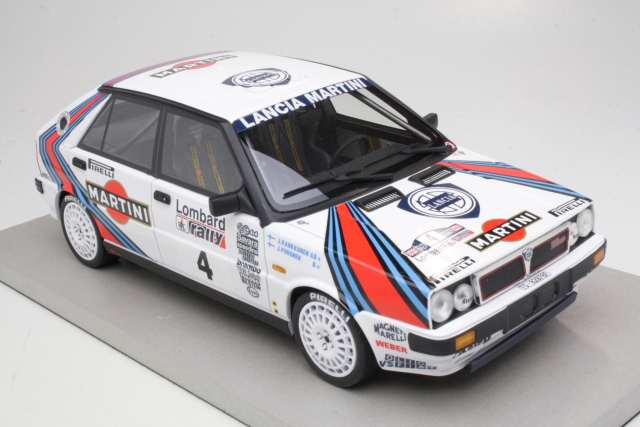 Lancia Delta HF 4WD, 1st. RAC 1987, J.Kankkunen, no.4 - Sulje napsauttamalla kuva