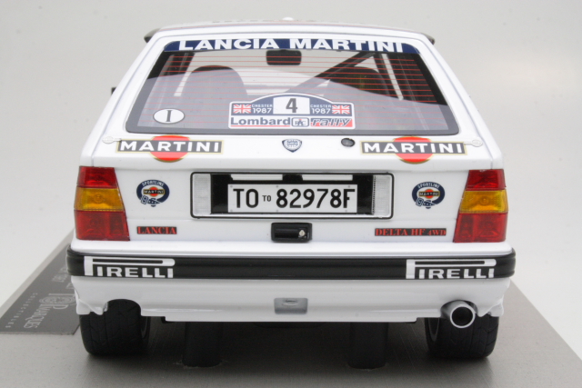 Lancia Delta HF 4WD, 1st. RAC 1987, J.Kankkunen, no.4