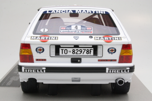 Lancia Delta HF 4WD, 1st. RAC 1987, J.Kankkunen, no.4 - Sulje napsauttamalla kuva