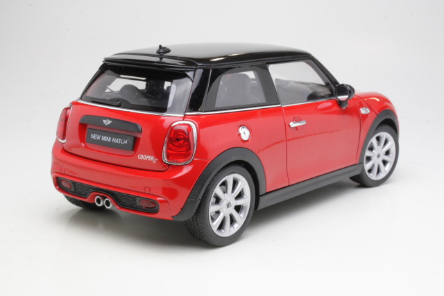 Mini Cooper S 2014, punainen/musta - Sulje napsauttamalla kuva