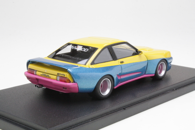Opel Manta B Mattig 1991, keltainen/sininen