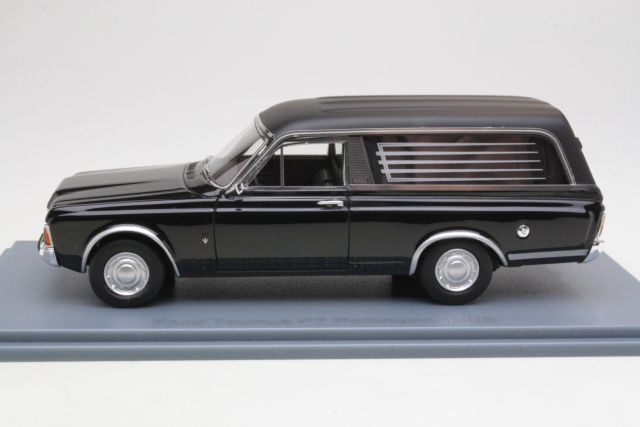 Ford Taunus P7 Pollmann "Ruumisauto" 1969, musta