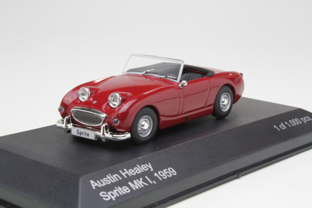 Austin Healey Sprite Mk1 1959, dark red