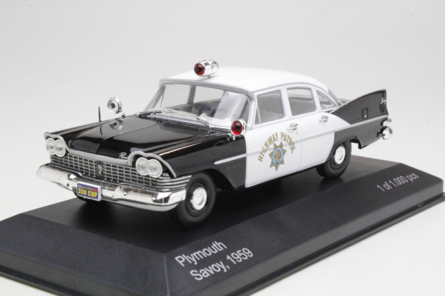 Plymouth Savoy 1959 "California Highway Patrol" - Sulje napsauttamalla kuva