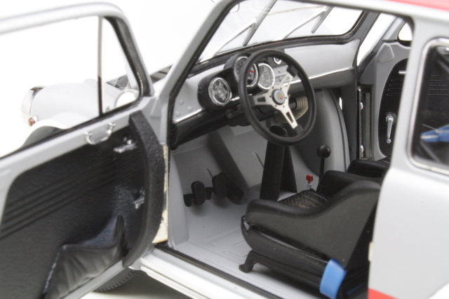 Fiat Abarth 1000 TCR 1970, harmaa/punainen