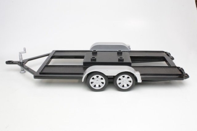 Autotraileri 1:18, musta/hopea