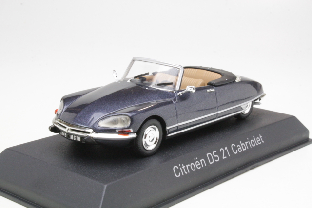 Citroen DS21 Cabriolet 1971, blue