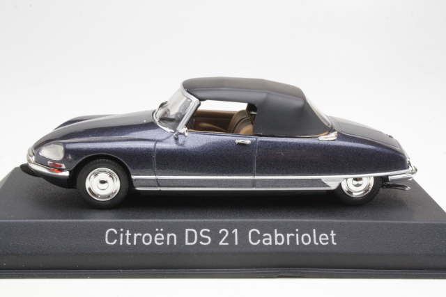 Citroen DS21 Cabriolet 1971, sininen - Sulje napsauttamalla kuva