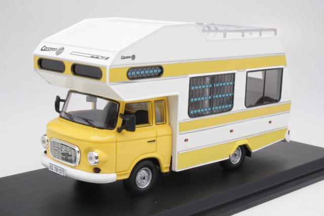 Barkas B1000 1973 Wohnmobil, white/yellow