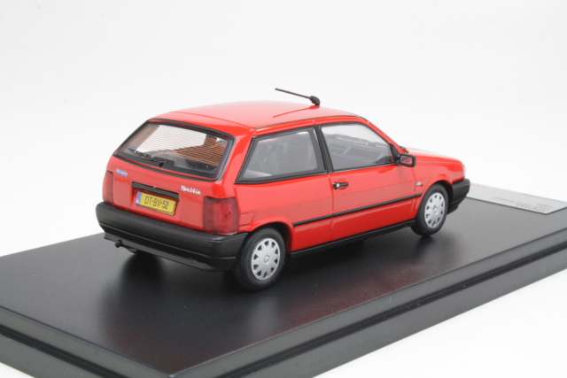 Fiat Tipo 3d 1995, punainen - Sulje napsauttamalla kuva