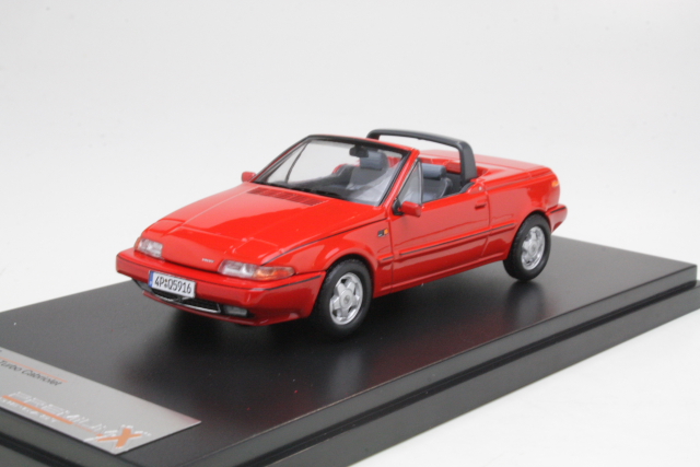 Volvo 480 Cabriolet 1990, red