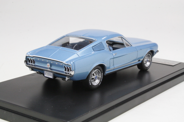 Ford Mustang GT Fastback 1967, light blue - Click Image to Close