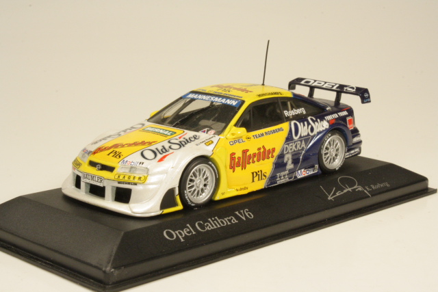 Opel Calibra V6 4x4, DTM 1995, K.Rosberg, no.2