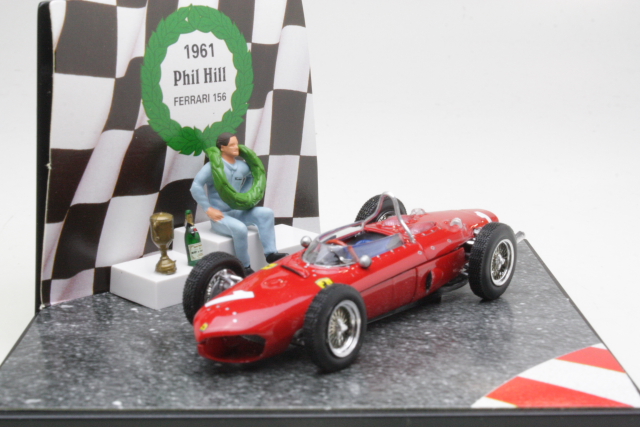 Ferrari Dino 156 F1, World Champion 1961, P.Hill, no.1 - Sulje napsauttamalla kuva