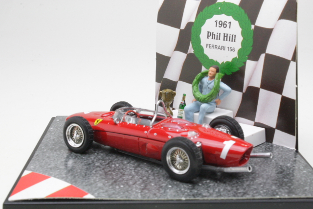 Ferrari Dino 156 F1, World Champion 1961, P.Hill, no.1 - Sulje napsauttamalla kuva