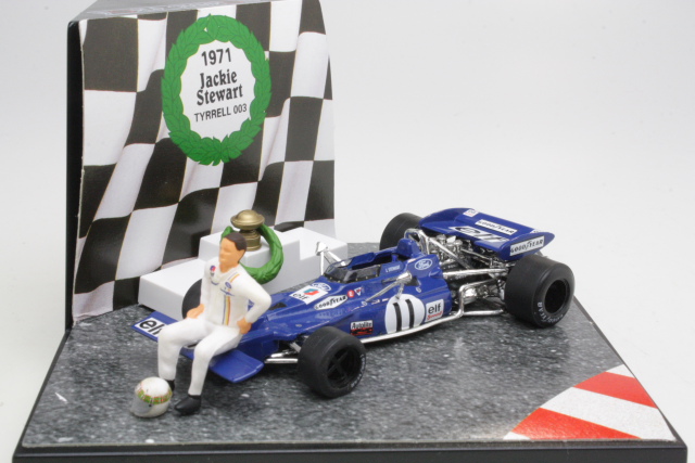 Tyrrell 003, World Champion 1971, J.Stewart, no.11
