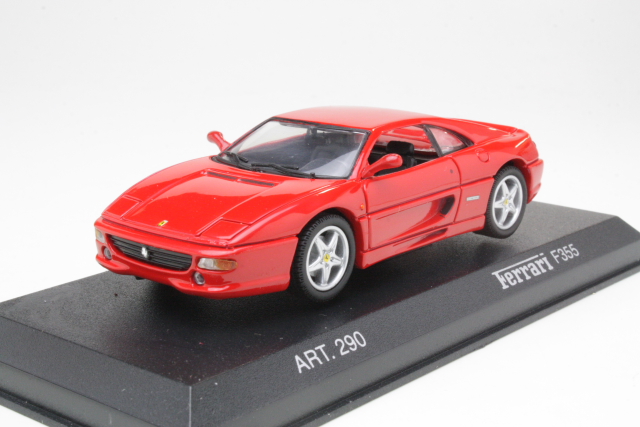 Ferrari F355 Coupe 1994, punainen - Sulje napsauttamalla kuva