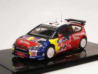 Citroen C4 WRC "Red Bull", Argentina 2008, S.Loeb, no.1 - Sulje napsauttamalla kuva