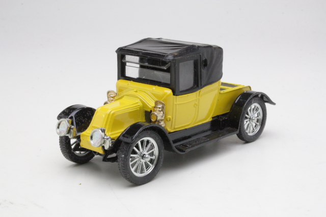 Renault 12/16 1910, yellow - Click Image to Close