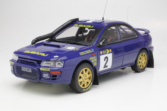 Subaru Impreza 555, Safari 1996, K.Eriksson, no.2 - Sulje napsauttamalla kuva