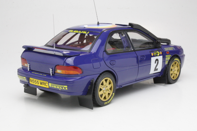 Subaru Impreza 555, Safari 1996, K.Eriksson, no.2 - Sulje napsauttamalla kuva