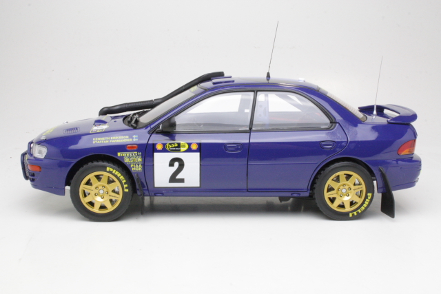 Subaru Impreza 555, Safari 1996, K.Eriksson, no.2 - Sulje napsauttamalla kuva