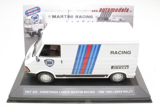 Fiat 242 "Assistenza Lancia Martini Racing" Finland 1986 - Sulje napsauttamalla kuva