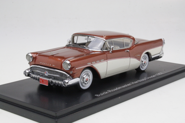 Buick Roadmaster Hardtop Coupe 1957, ruskea/valkoinen