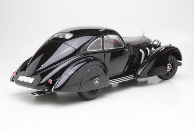 Mercedes 540K Autobahnkurier 1938, musta