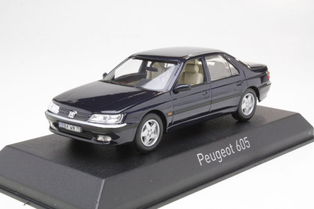 Peugeot 605 1998, blue