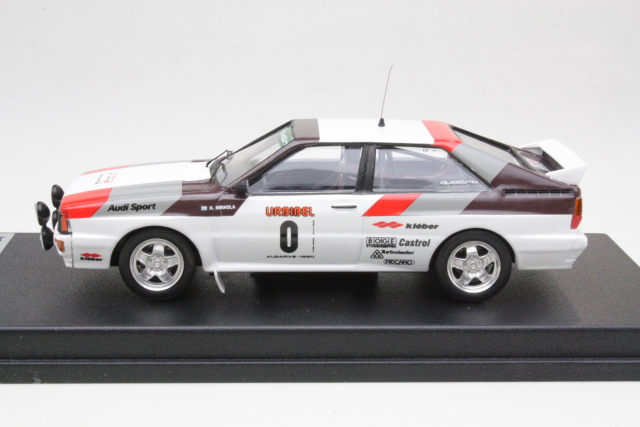 Audi Quattro, Algarve 1980 "First Rally", H.Mikkola, no.0 - Click Image to Close