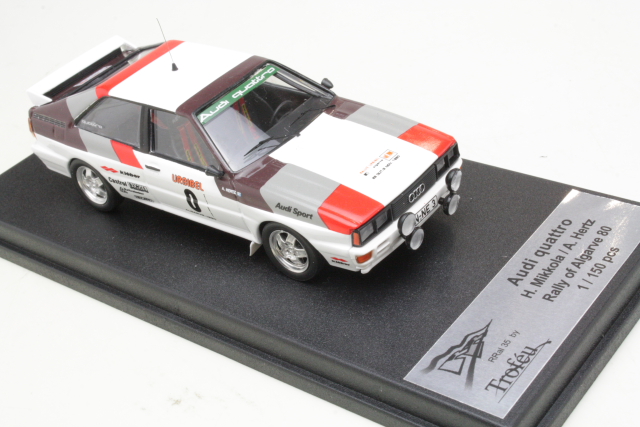 Audi Quattro, Algarve 1980 "First Rally", H.Mikkola, no.0 - Click Image to Close