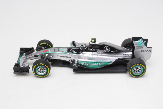 Mercedes AMG W06, Monaco 2015, N.Rosberg, no.6