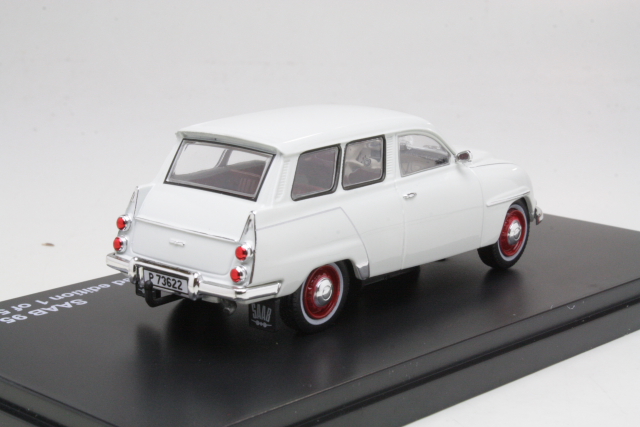 Saab 95 1961, valkoinen