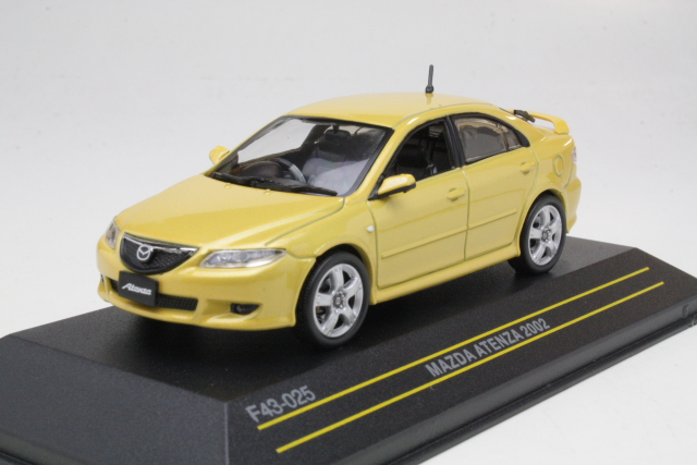 Mazda Atenza 2002, keltainen - Sulje napsauttamalla kuva